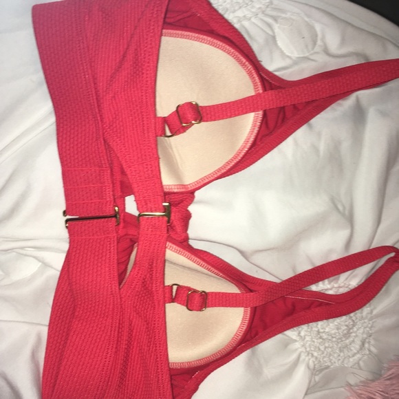 Red bikini top - ON HOLD. Come back in a day - Picture 2 of 3